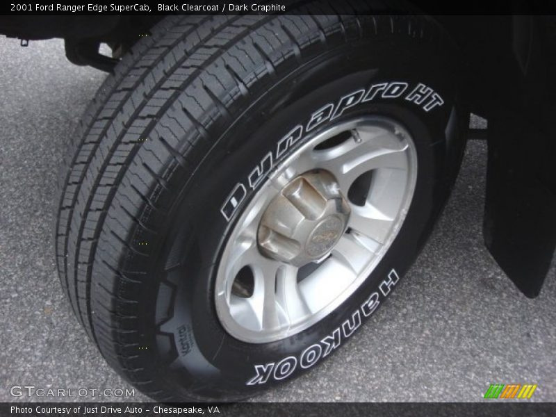 Black Clearcoat / Dark Graphite 2001 Ford Ranger Edge SuperCab