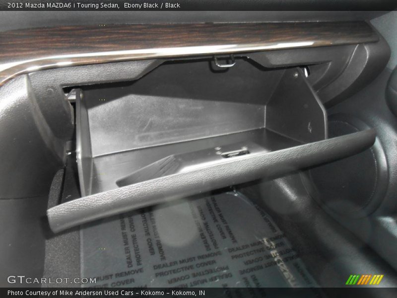 Ebony Black / Black 2012 Mazda MAZDA6 i Touring Sedan