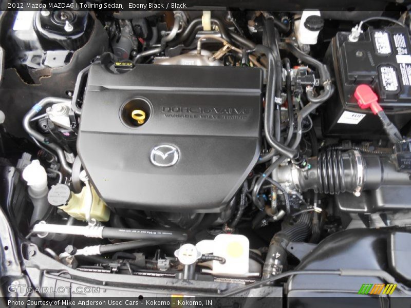  2012 MAZDA6 i Touring Sedan Engine - 2.5 Liter DOHC 16-Valve VVT 4 Cylinder