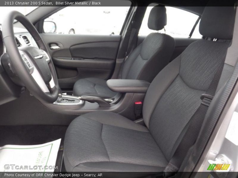 Billet Silver Metallic / Black 2013 Chrysler 200 S Sedan