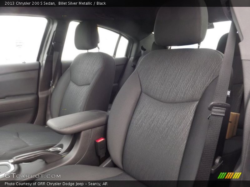 Billet Silver Metallic / Black 2013 Chrysler 200 S Sedan