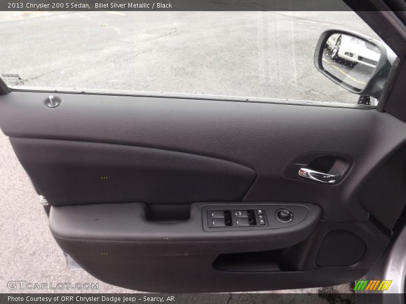 Billet Silver Metallic / Black 2013 Chrysler 200 S Sedan