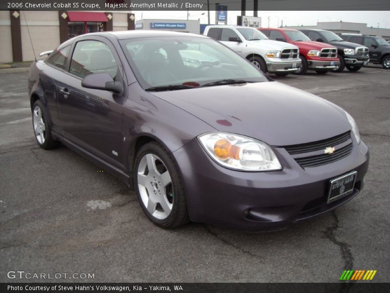 Majestic Amethyst Metallic / Ebony 2006 Chevrolet Cobalt SS Coupe