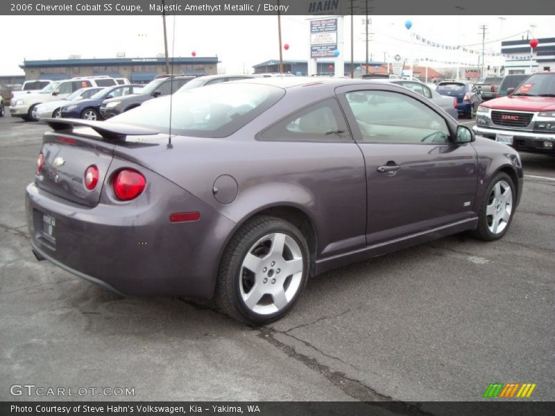 Majestic Amethyst Metallic / Ebony 2006 Chevrolet Cobalt SS Coupe