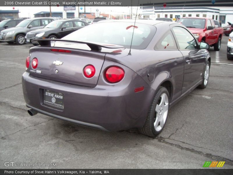 Majestic Amethyst Metallic / Ebony 2006 Chevrolet Cobalt SS Coupe