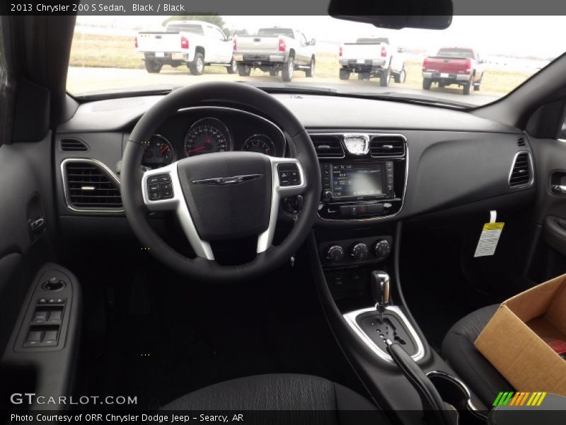 Black / Black 2013 Chrysler 200 S Sedan