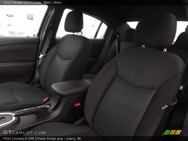 Black / Black 2013 Chrysler 200 S Sedan