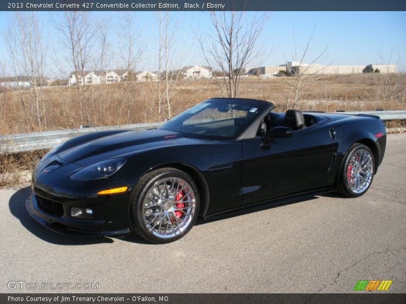 Black / Ebony 2013 Chevrolet Corvette 427 Convertible Collector Edition