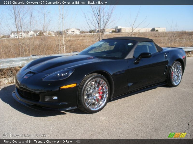 Black / Ebony 2013 Chevrolet Corvette 427 Convertible Collector Edition