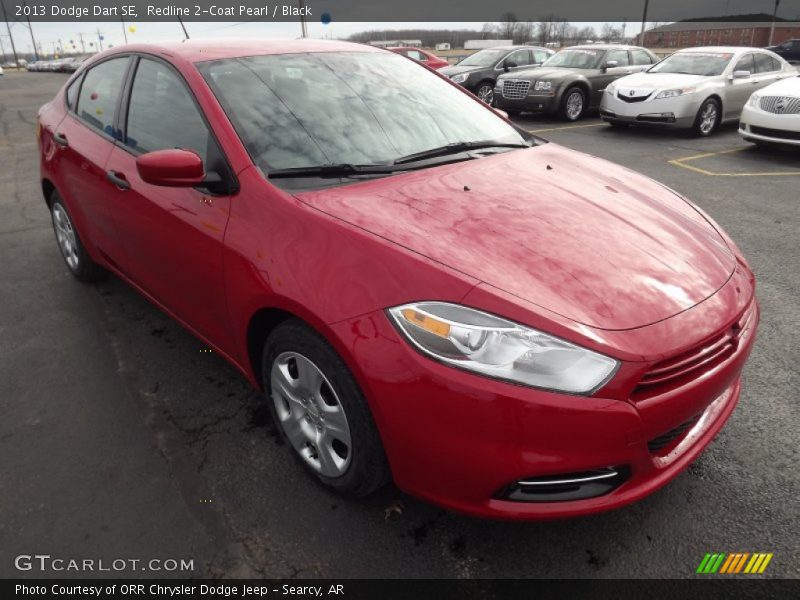Redline 2-Coat Pearl / Black 2013 Dodge Dart SE