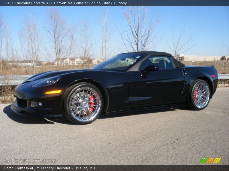 Black / Ebony 2013 Chevrolet Corvette 427 Convertible Collector Edition