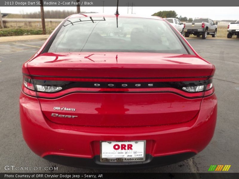 Redline 2-Coat Pearl / Black 2013 Dodge Dart SE