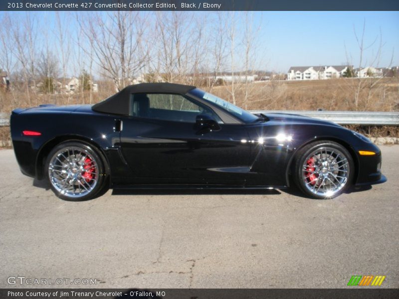 Black / Ebony 2013 Chevrolet Corvette 427 Convertible Collector Edition