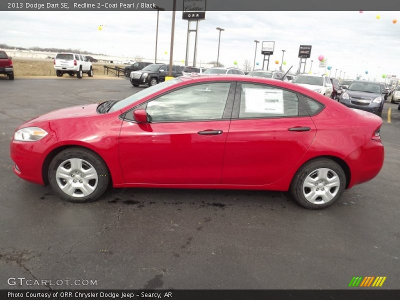 Redline 2-Coat Pearl / Black 2013 Dodge Dart SE
