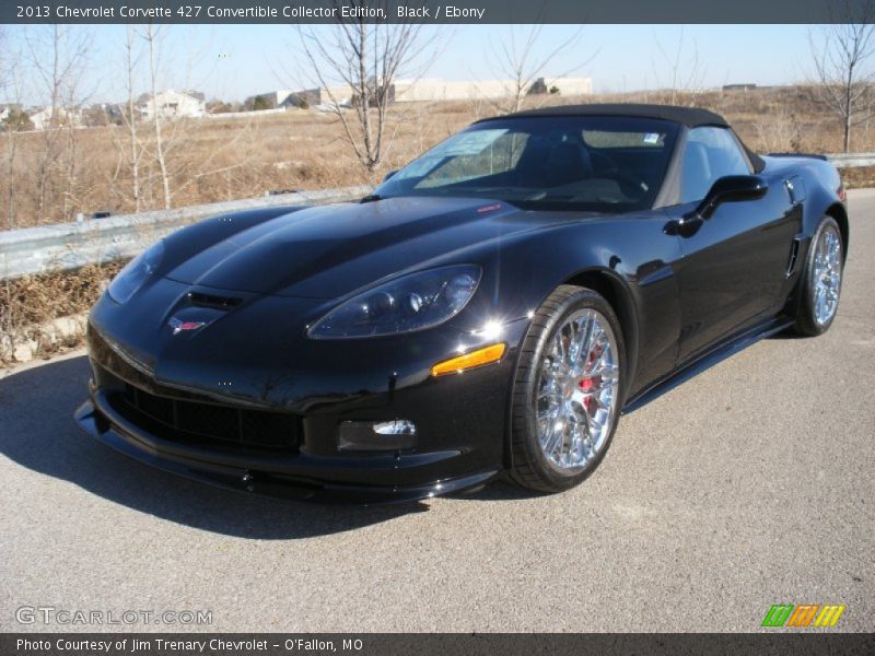 Front 3/4 View of 2013 Corvette 427 Convertible Collector Edition