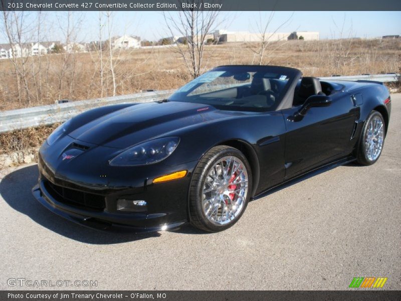 Black / Ebony 2013 Chevrolet Corvette 427 Convertible Collector Edition