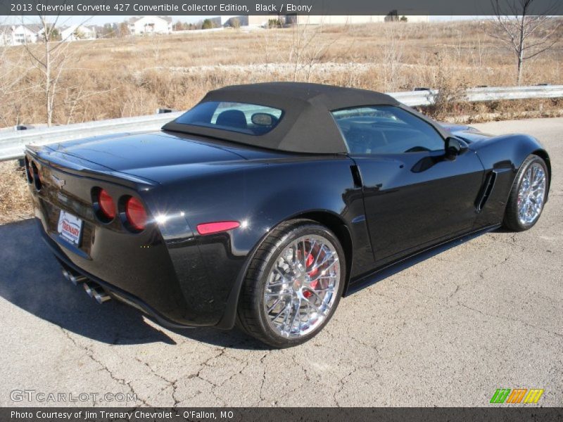 Black / Ebony 2013 Chevrolet Corvette 427 Convertible Collector Edition
