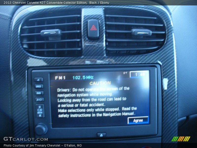 Black / Ebony 2013 Chevrolet Corvette 427 Convertible Collector Edition