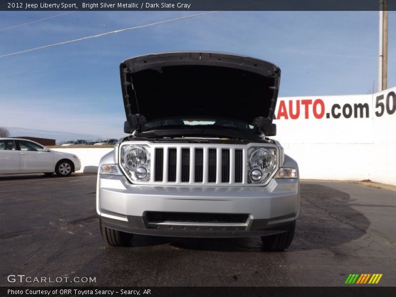 Bright Silver Metallic / Dark Slate Gray 2012 Jeep Liberty Sport