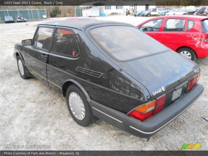 Black / Grey 1993 Saab 900 S Coupe