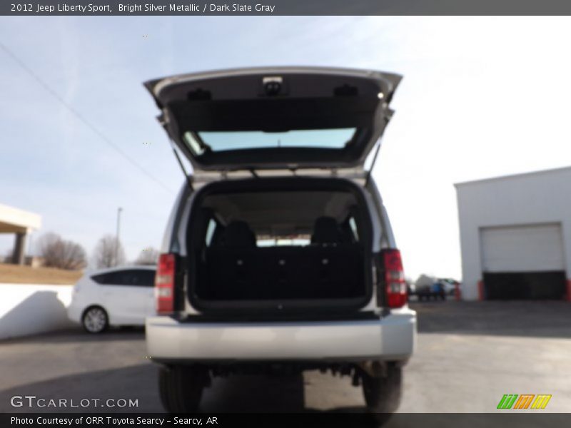 Bright Silver Metallic / Dark Slate Gray 2012 Jeep Liberty Sport