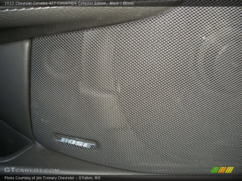 Black / Ebony 2013 Chevrolet Corvette 427 Convertible Collector Edition