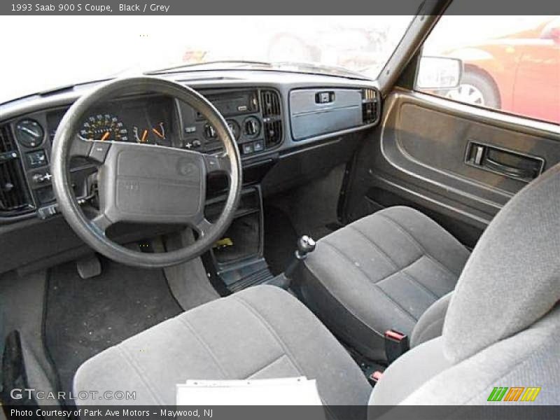  1993 900 S Coupe Grey Interior