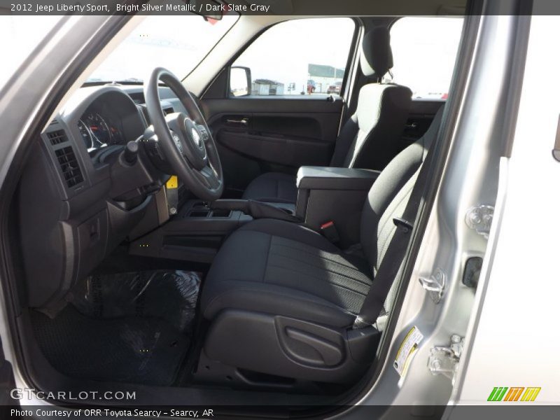 Bright Silver Metallic / Dark Slate Gray 2012 Jeep Liberty Sport