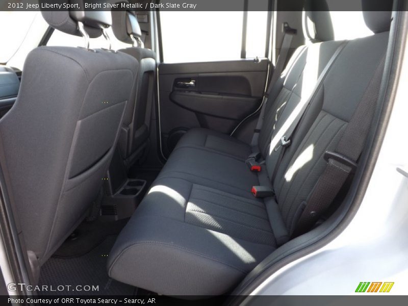 Bright Silver Metallic / Dark Slate Gray 2012 Jeep Liberty Sport