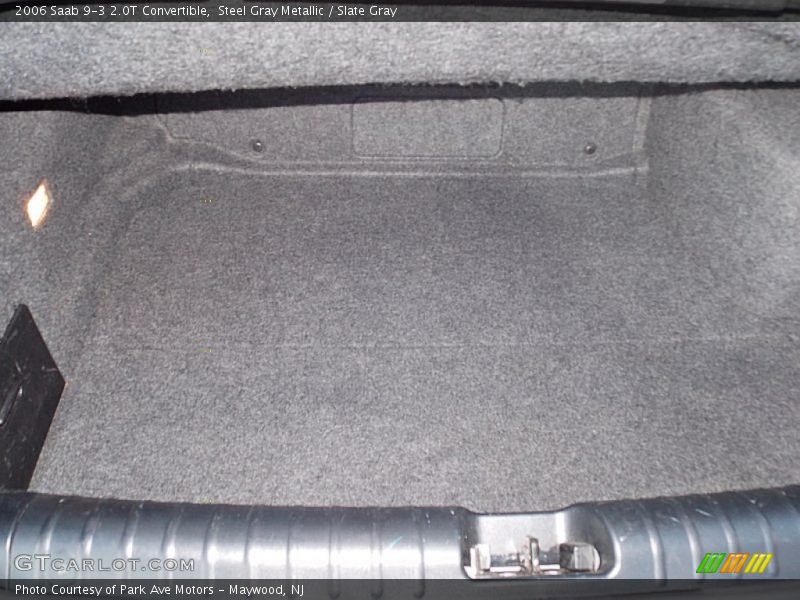 Steel Gray Metallic / Slate Gray 2006 Saab 9-3 2.0T Convertible