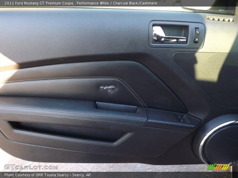 Performance White / Charcoal Black/Cashmere 2011 Ford Mustang GT Premium Coupe