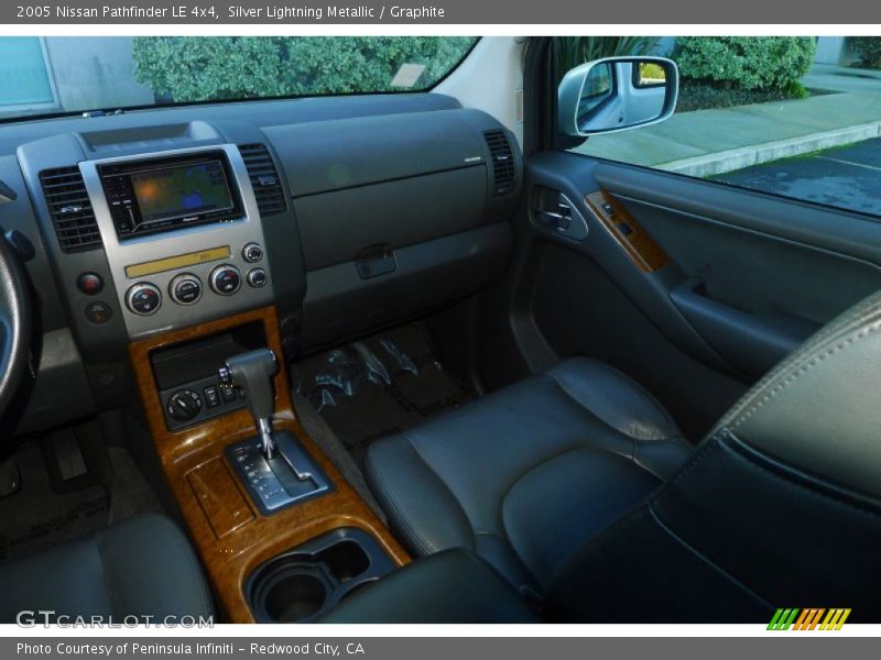 Silver Lightning Metallic / Graphite 2005 Nissan Pathfinder LE 4x4