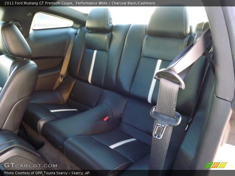 Rear Seat of 2011 Mustang GT Premium Coupe