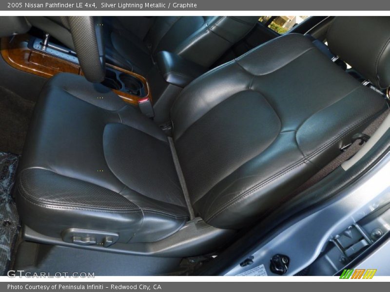 Silver Lightning Metallic / Graphite 2005 Nissan Pathfinder LE 4x4