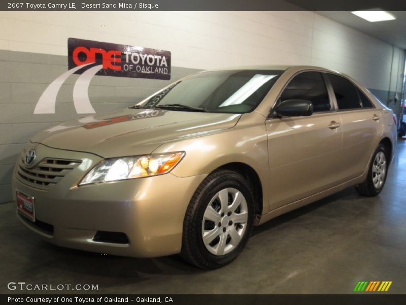 Desert Sand Mica / Bisque 2007 Toyota Camry LE