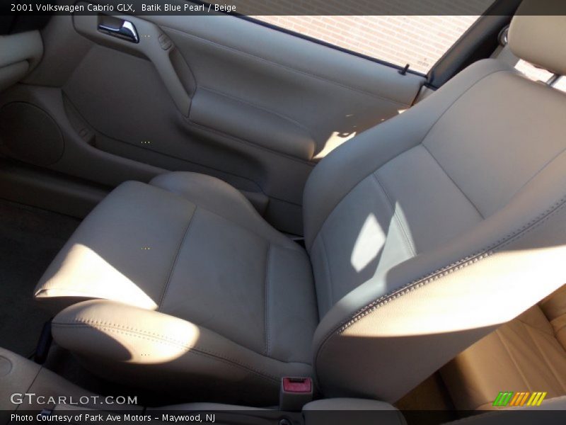 Batik Blue Pearl / Beige 2001 Volkswagen Cabrio GLX