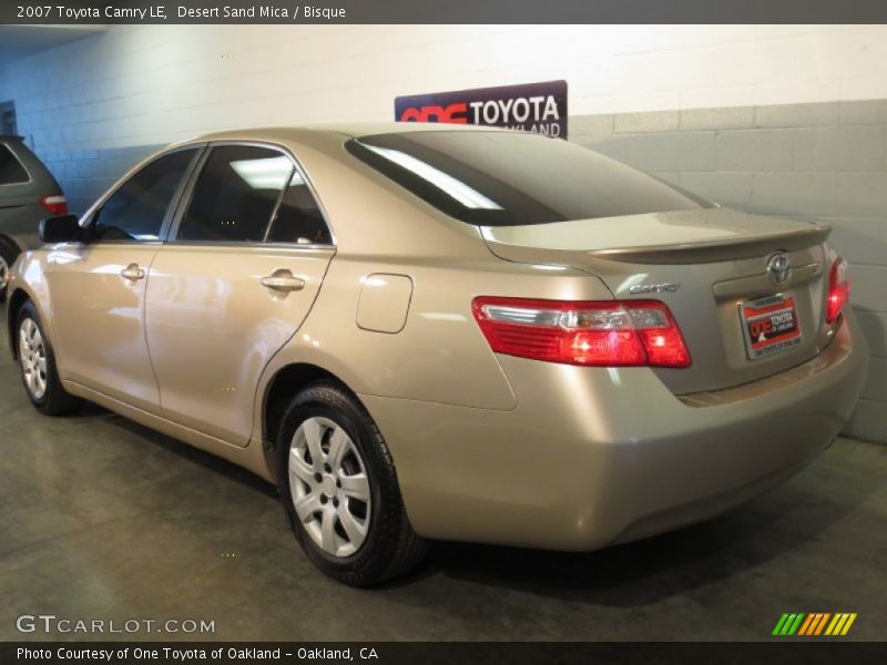Desert Sand Mica / Bisque 2007 Toyota Camry LE