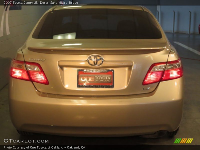 Desert Sand Mica / Bisque 2007 Toyota Camry LE