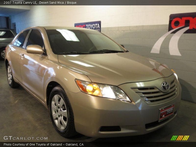 Desert Sand Mica / Bisque 2007 Toyota Camry LE