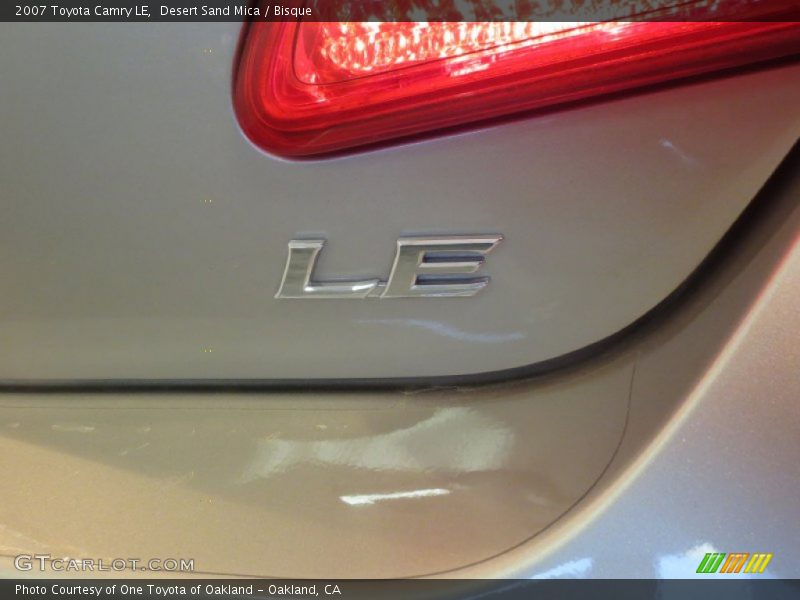 Desert Sand Mica / Bisque 2007 Toyota Camry LE