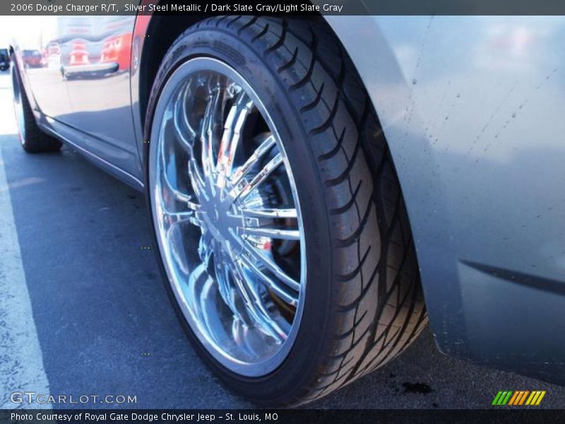 Silver Steel Metallic / Dark Slate Gray/Light Slate Gray 2006 Dodge Charger R/T