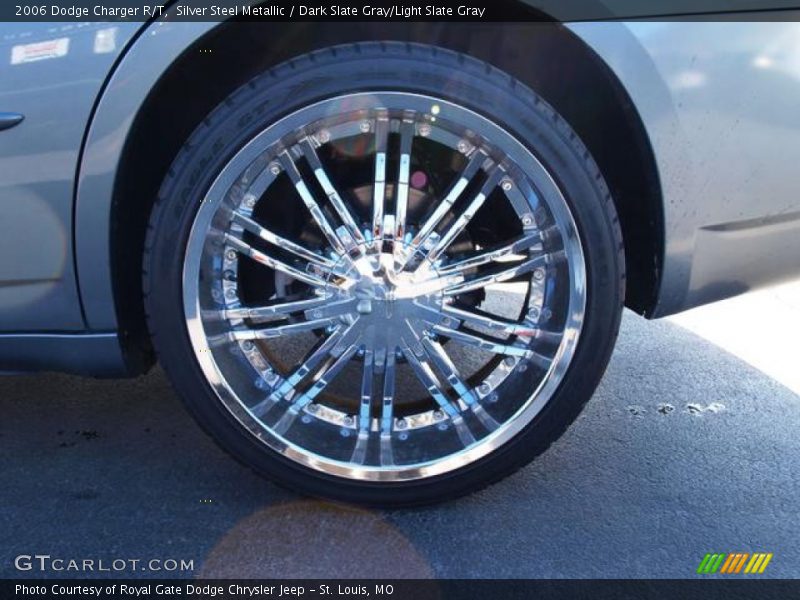 Silver Steel Metallic / Dark Slate Gray/Light Slate Gray 2006 Dodge Charger R/T