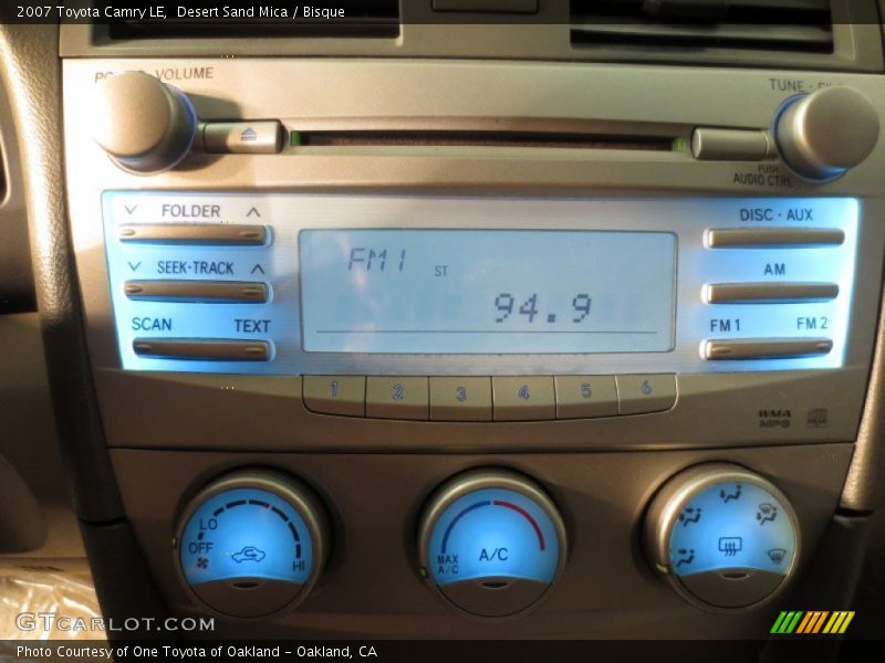 Desert Sand Mica / Bisque 2007 Toyota Camry LE