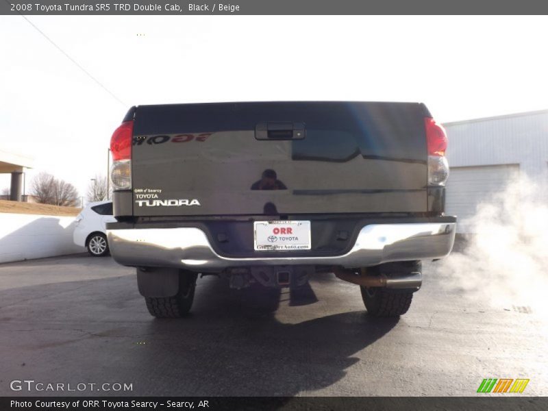 Black / Beige 2008 Toyota Tundra SR5 TRD Double Cab