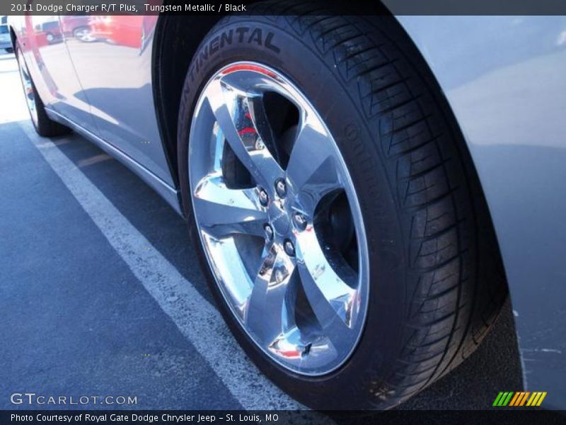 Tungsten Metallic / Black 2011 Dodge Charger R/T Plus