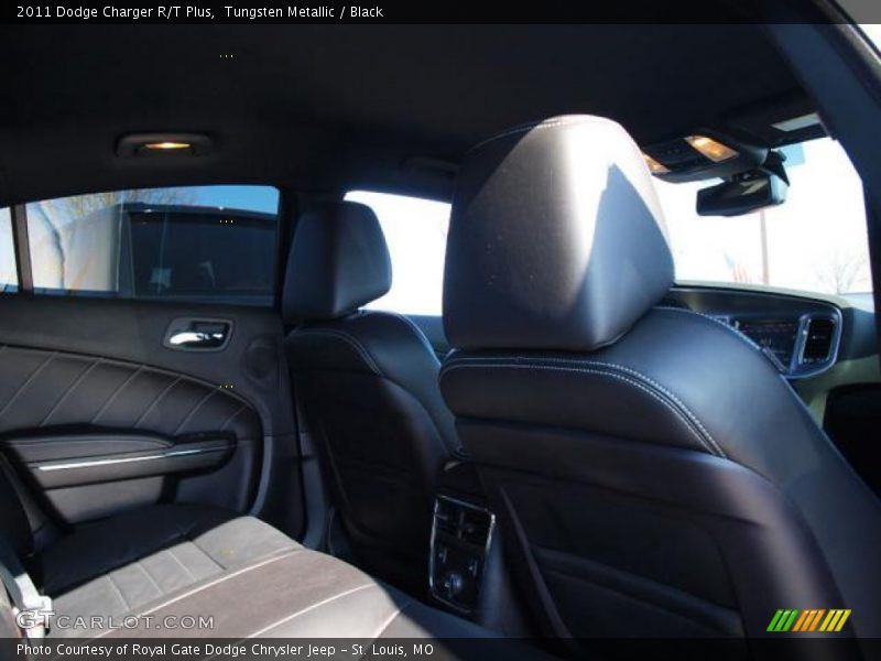 Tungsten Metallic / Black 2011 Dodge Charger R/T Plus