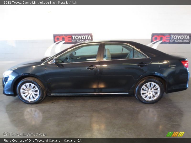 Attitude Black Metallic / Ash 2012 Toyota Camry LE