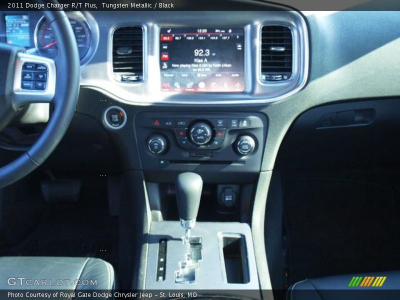 Tungsten Metallic / Black 2011 Dodge Charger R/T Plus