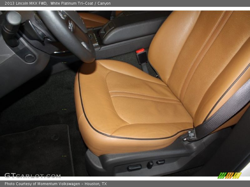 White Platinum Tri-Coat / Canyon 2013 Lincoln MKX FWD