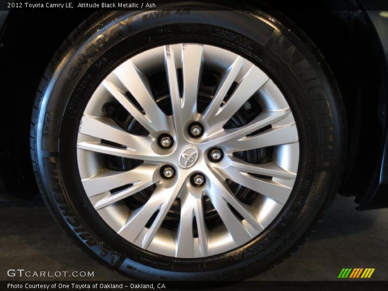 Attitude Black Metallic / Ash 2012 Toyota Camry LE